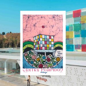 Centre Pompidou Málaga, un cubo de arte y colores