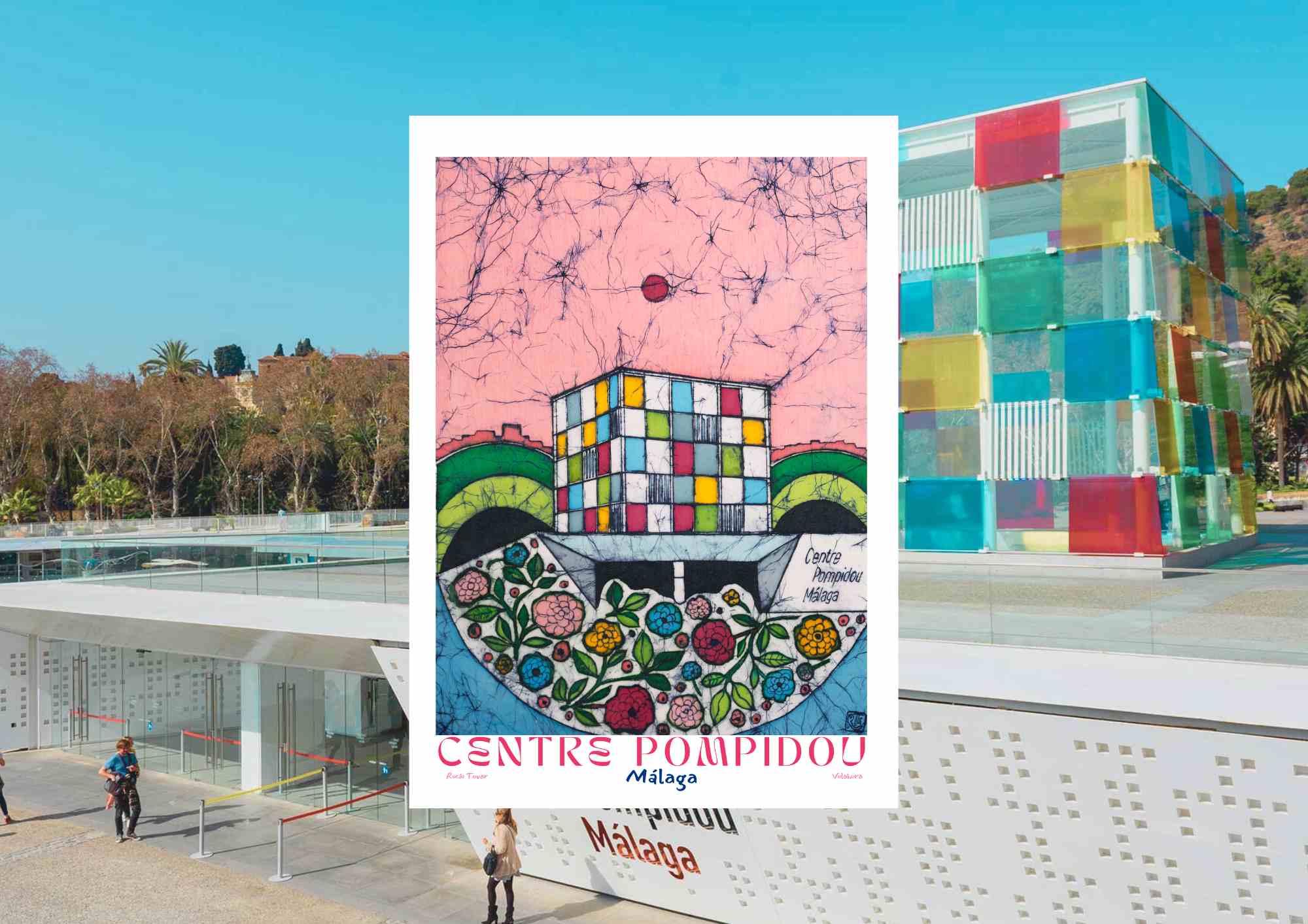 Centre Pompidou Málaga, un cubo de arte y colores